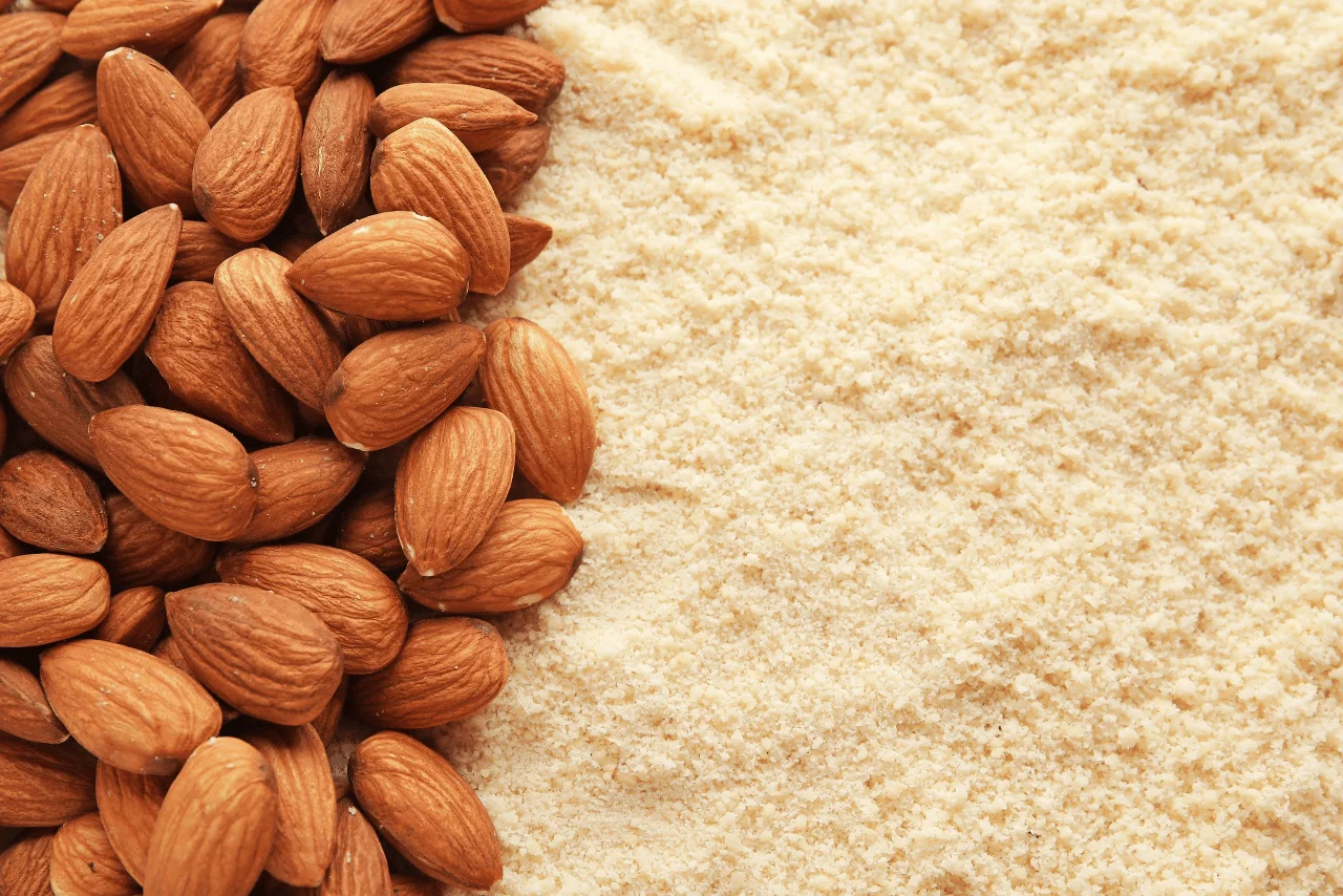 Badem unu ve doğal glutensiz un çeşitleri