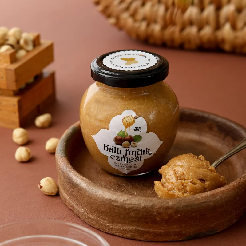 ballı fındık ezmesi